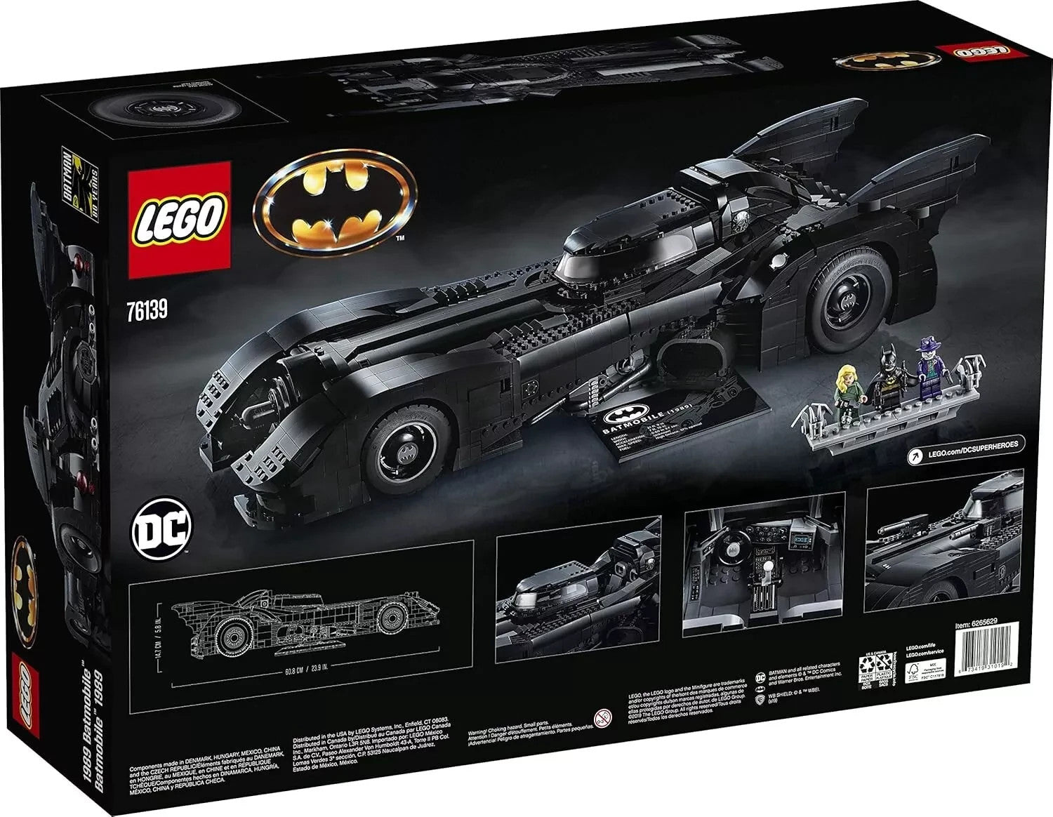 LEGO 76139 1989 Batmobile