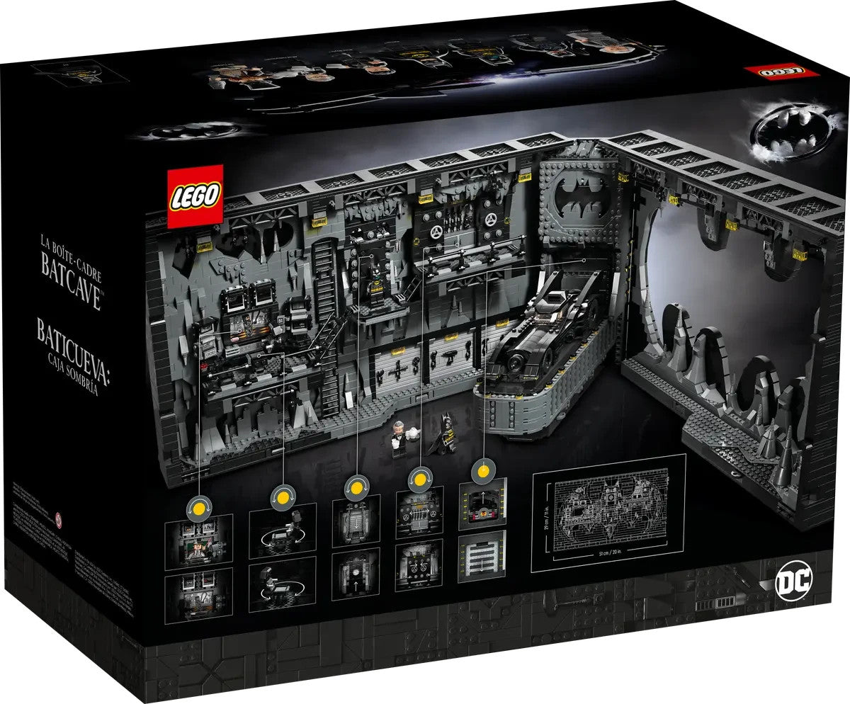 LEGO 76252 Batcave Shadow Box