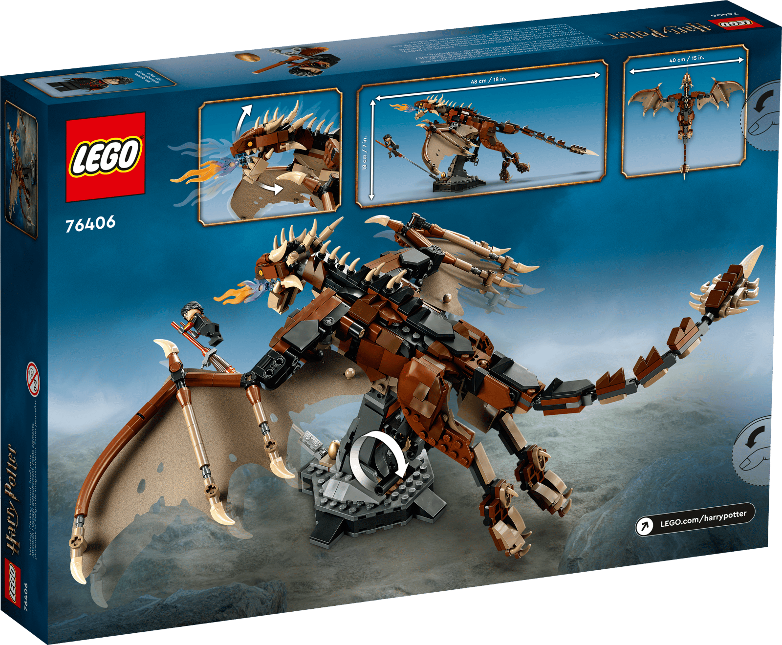 LEGO 76406 Hungarian Horntail Dragon