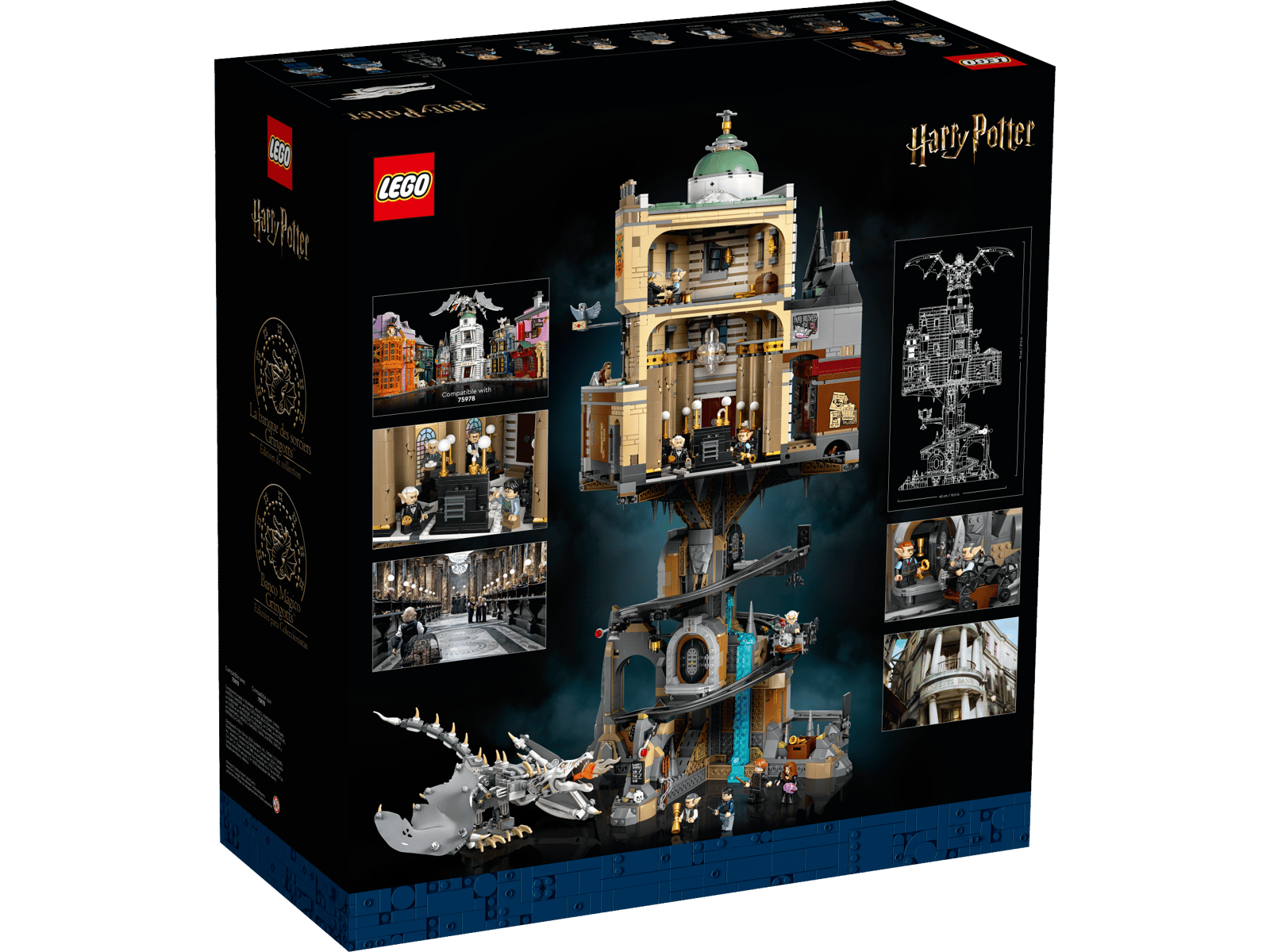 LEGO 76417 Gringotts Wizarding Bank – Collectors Edition
