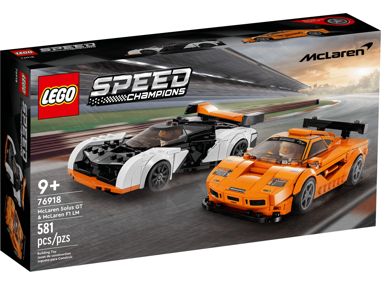 LEGO 76918 McLaren Solus GT & McLaren F1 LM