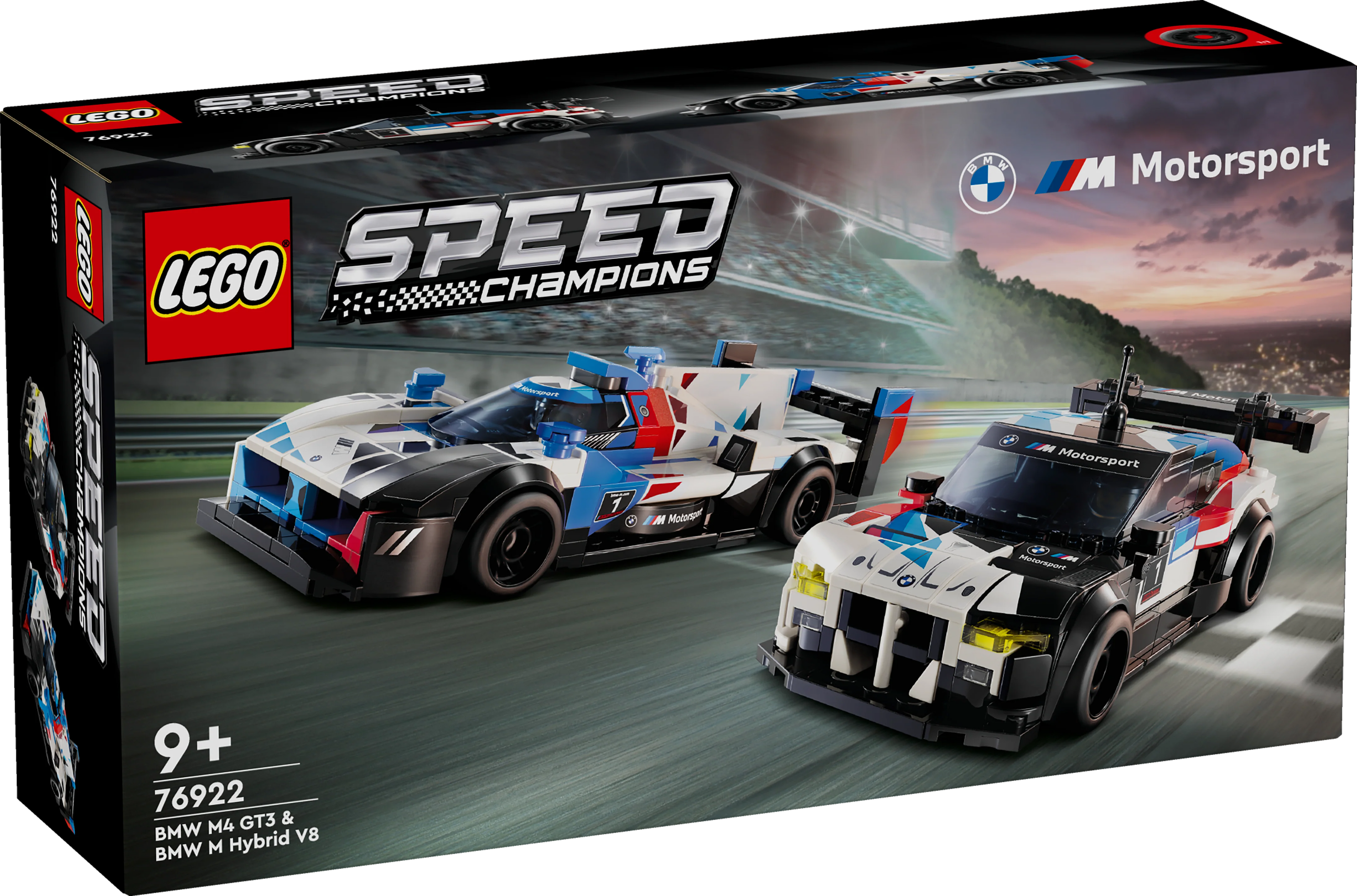 LEGO 76922 BMW M4 GT3 & BMW M Hybrid V8 Race Cars