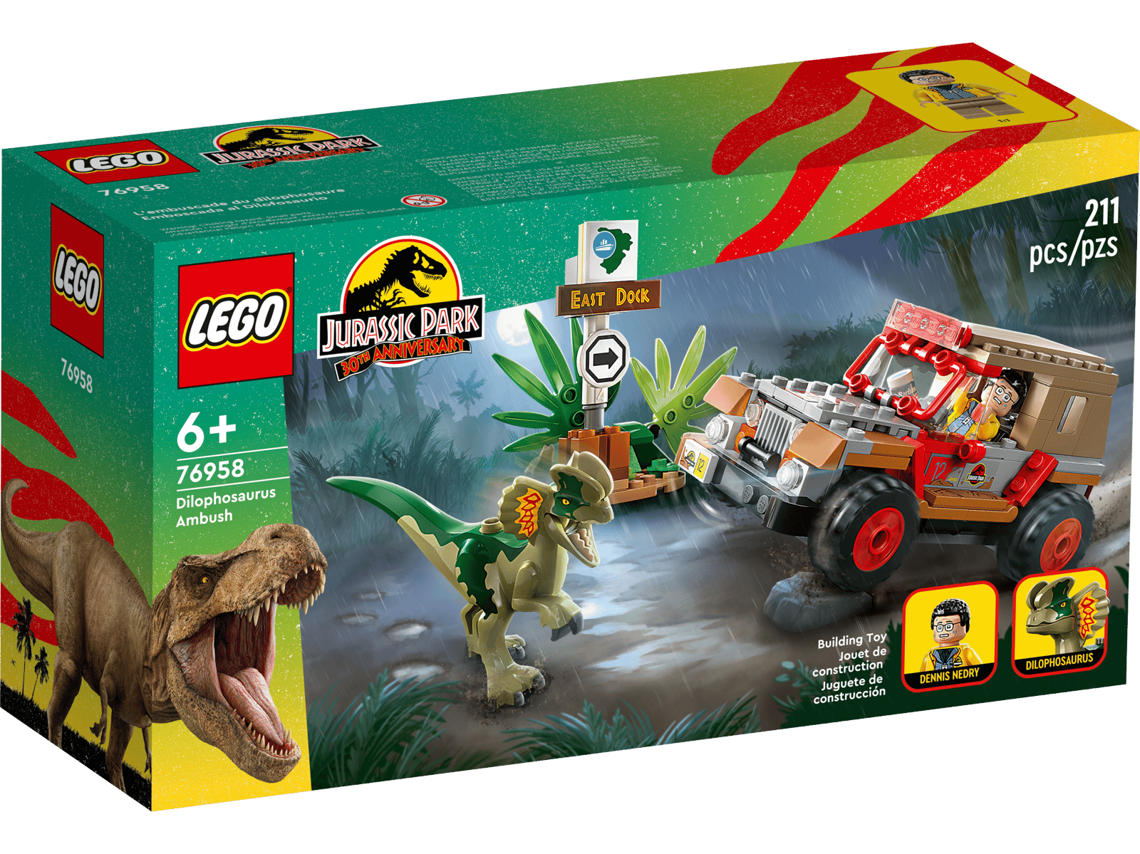 LEGO 76958 Dilophosaurus Ambush