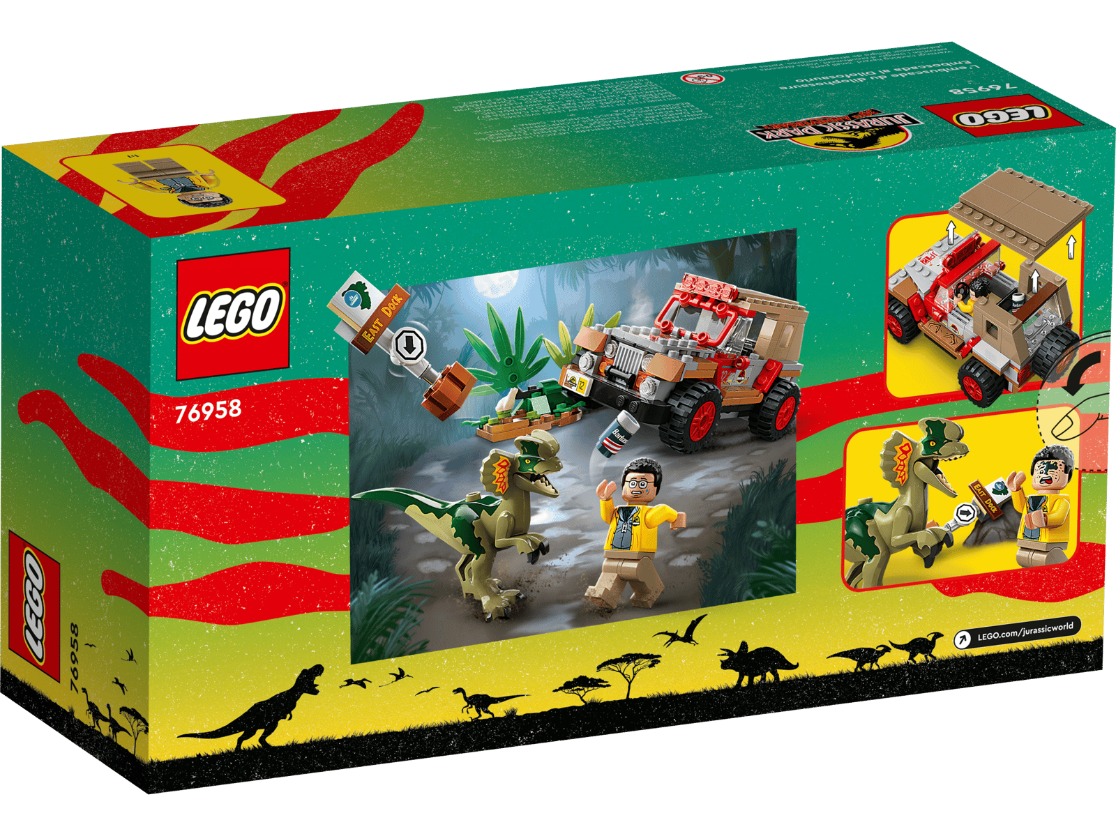 LEGO 76958 Dilophosaurus Ambush