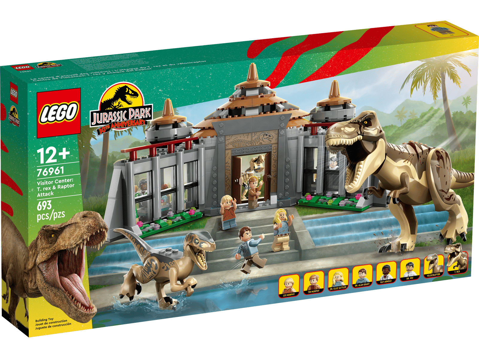 LEGO 76961 Visitor Center: T. rex & Raptor Attack