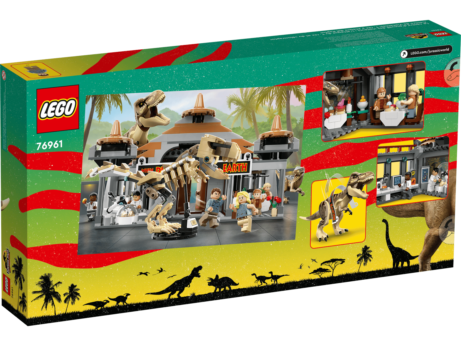LEGO 76961 Visitor Center: T. rex & Raptor Attack