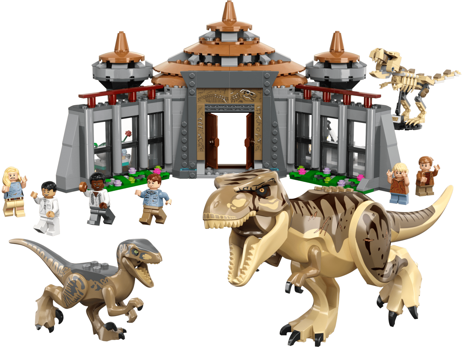 LEGO 76961 Visitor Center: T. rex & Raptor Attack