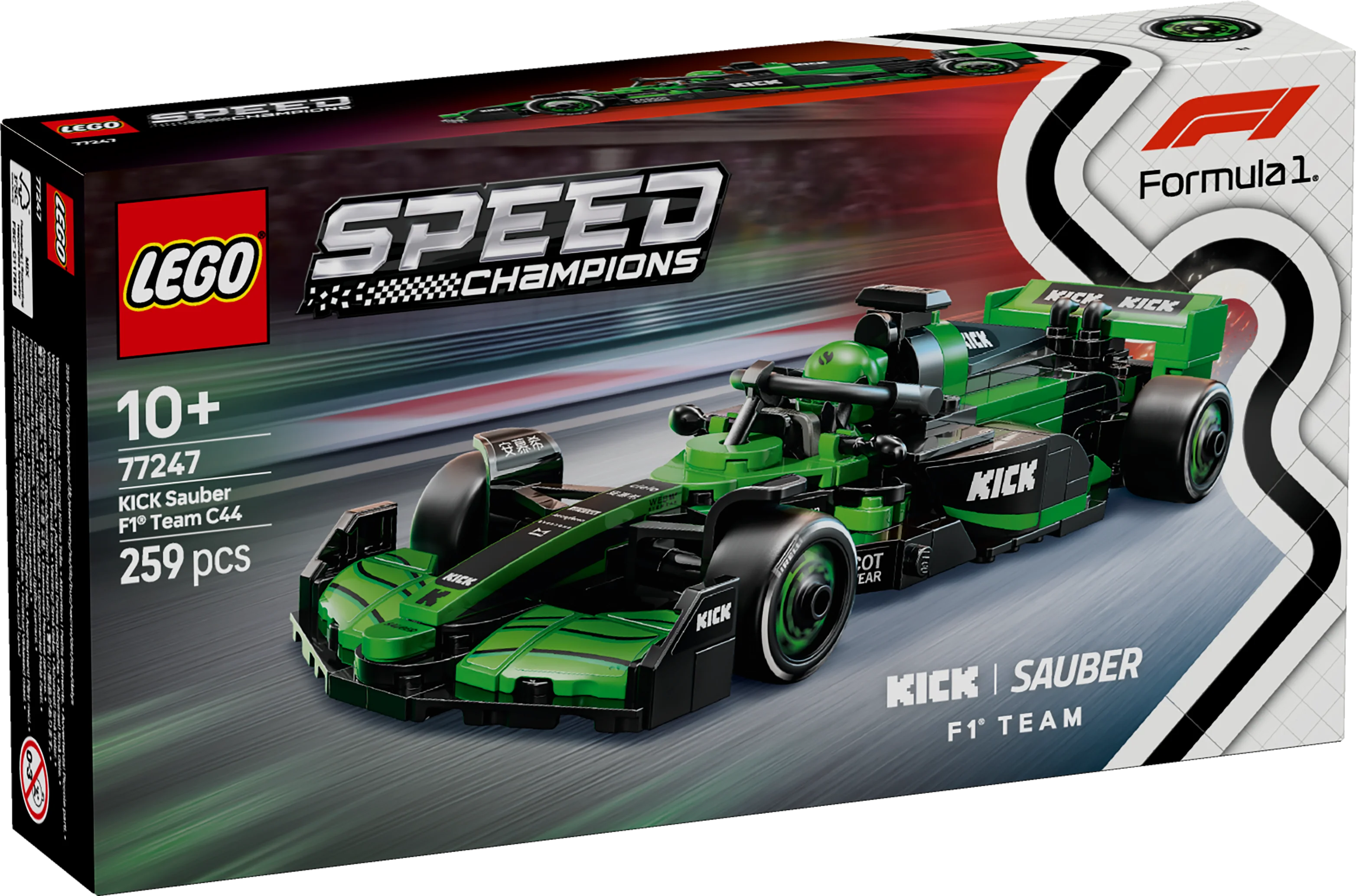 LEGO 77247 KICK Sauber F1® Team C44 Race Car