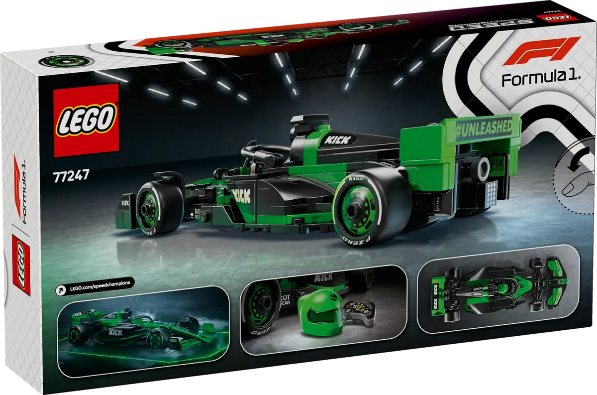 LEGO 77247 KICK Sauber F1® Team C44 Race Car
