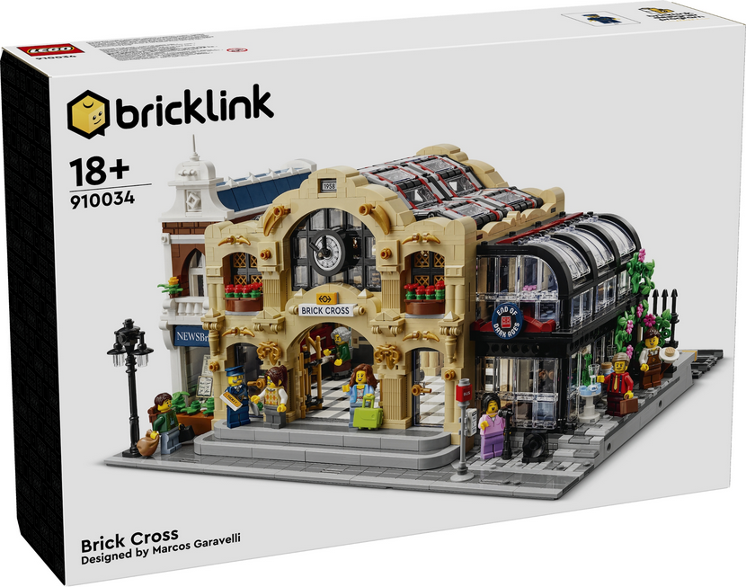 BRICKLINK 910034 Brick Cross Train Station
