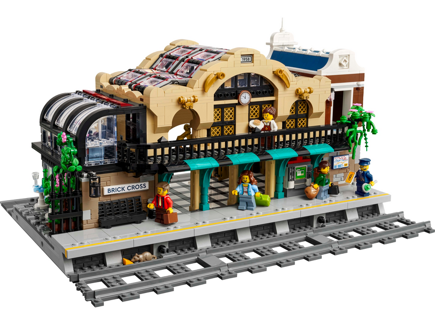 BRICKLINK 910034 Brick Cross Train Station