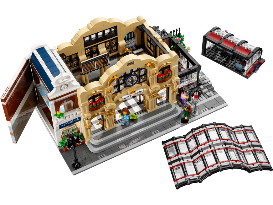 BRICKLINK 910034 Brick Cross Train Station