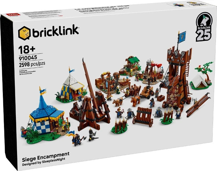 BRICKLINK 910045 Siege Encampment