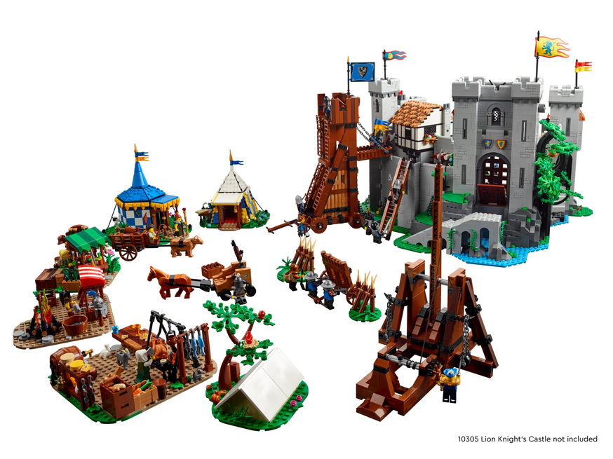 BRICKLINK 910045 Siege Encampment