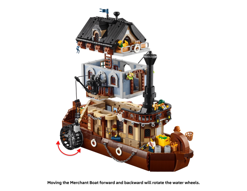 BRICKLINK 910046 Merchant Boat