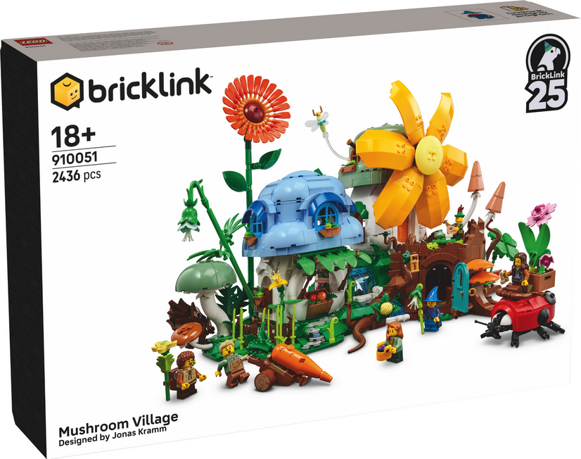 BRICKLINK 910051 Mushroom Village