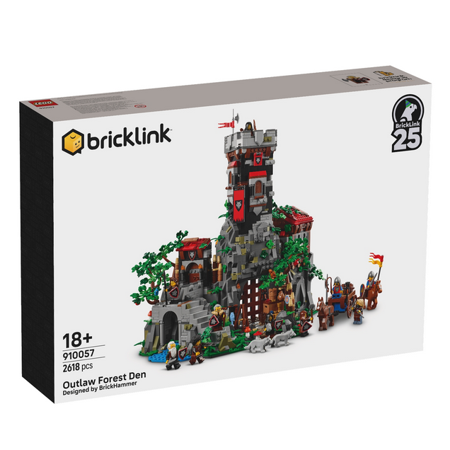BRICKLINK 910057 Outlaw Forest Den